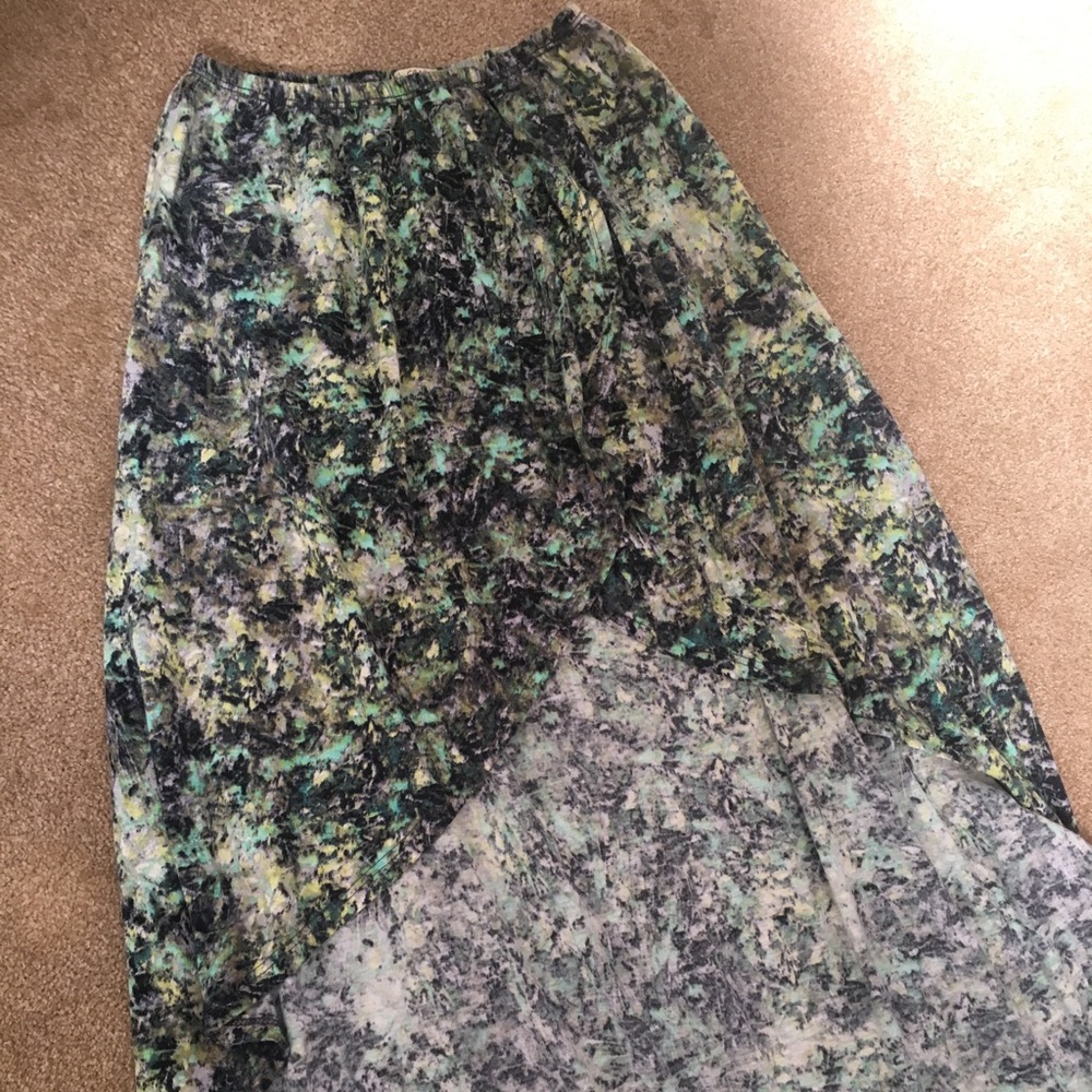 High low maxi skirt S